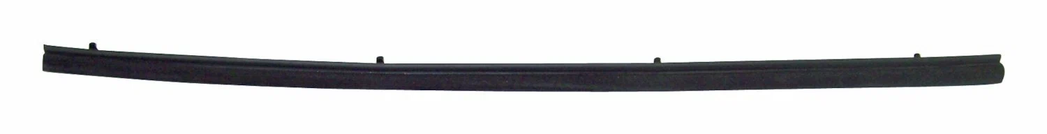 Vintage - Metal Black Door Glass Weatherstrip - J5762385